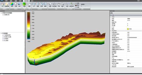 勘察软件根据静探自动划分地层,复杂地层建模缩略图