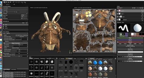 贴图软件substance painter,substance painter贴图制作缩略图