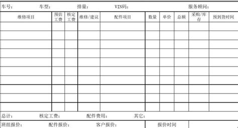 汽车维修报价软件(汽车维修报价软件下载)缩略图