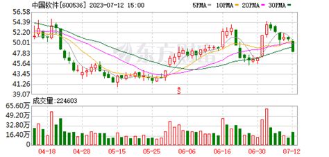 中国软件600536目标价,中国软件600536目标价2023缩略图