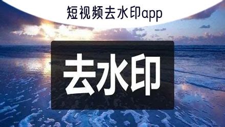 去除水印的app软件(去除水印的app软件免费)缩略图