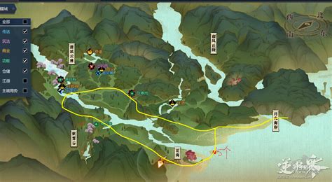 逆水寒地图,逆水寒地图探索攻略缩略图