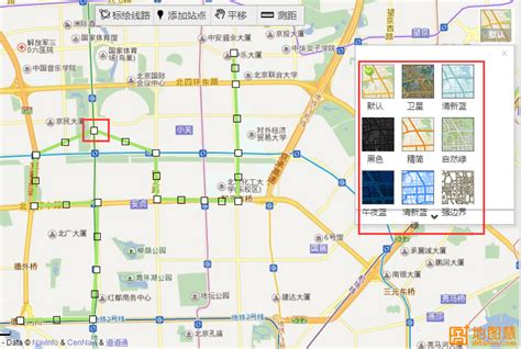 地图路线,地图路线图制作缩略图