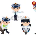 交警叔叔,交警叔叔在干什么一年级怎么回答缩略图