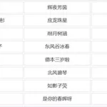 两个字游戏名(两个字游戏名字男)缩略图