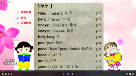 小学英语单词跟读,小学英语单词跟读视频教程缩略图